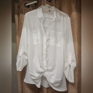 XL Everleigh Blouse White